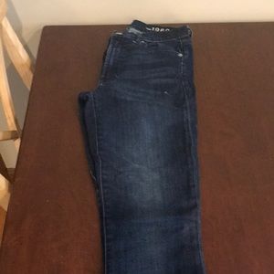 Gap 1969 high rise skinny size 28r